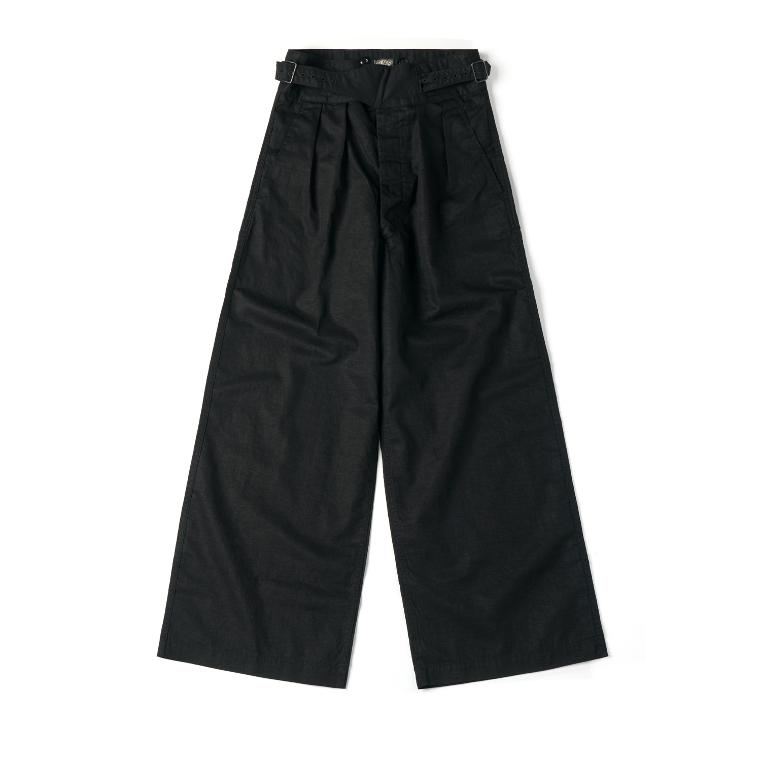 BLACK SIGN BSSP-26508 CL Twill Wide Gurkha Pants Stealth Black
