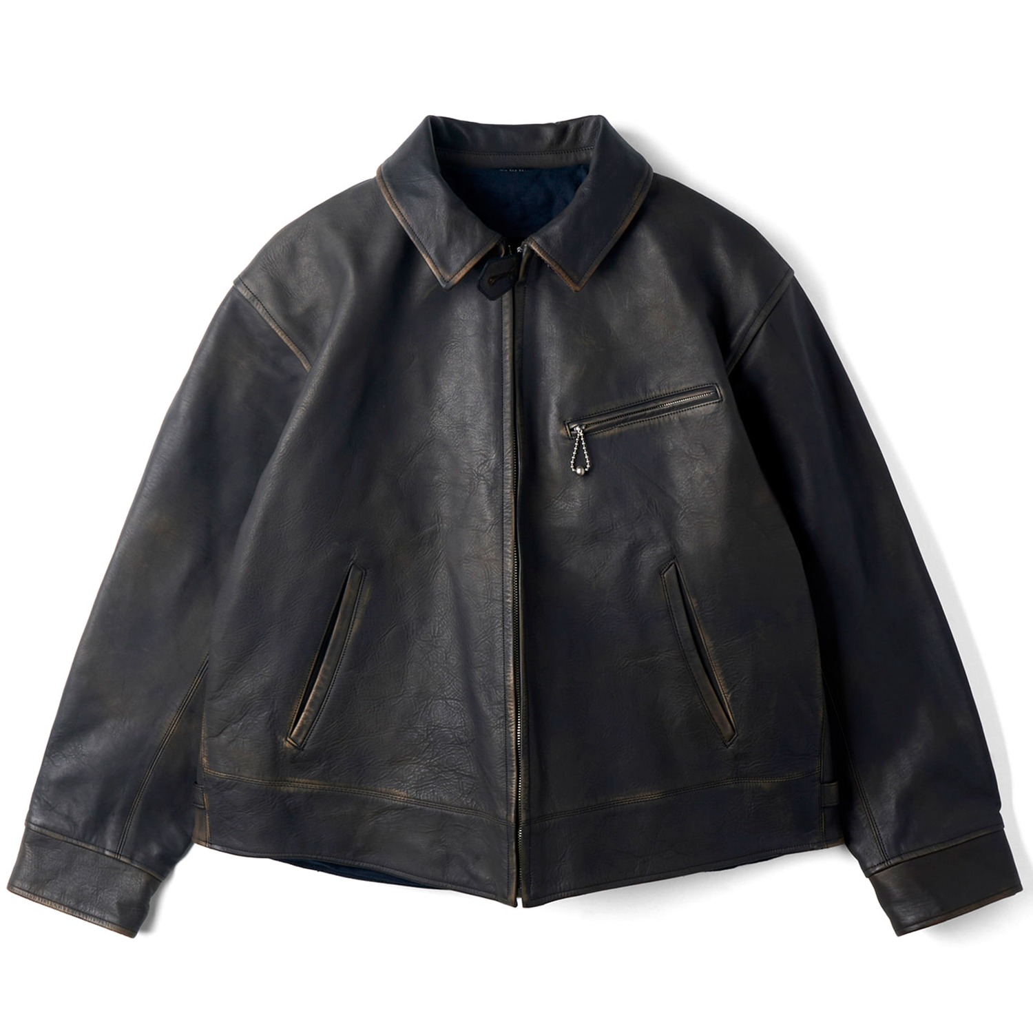 OLD JOE 261OJ-JK15 Patina Horse Hide Hercules Jacket Patina Brown