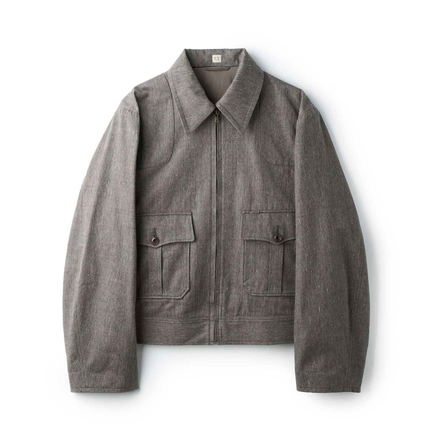 TAIGA TAKAHASHI Lot.330 US Letter Carrier Jacket Melange Charcoal