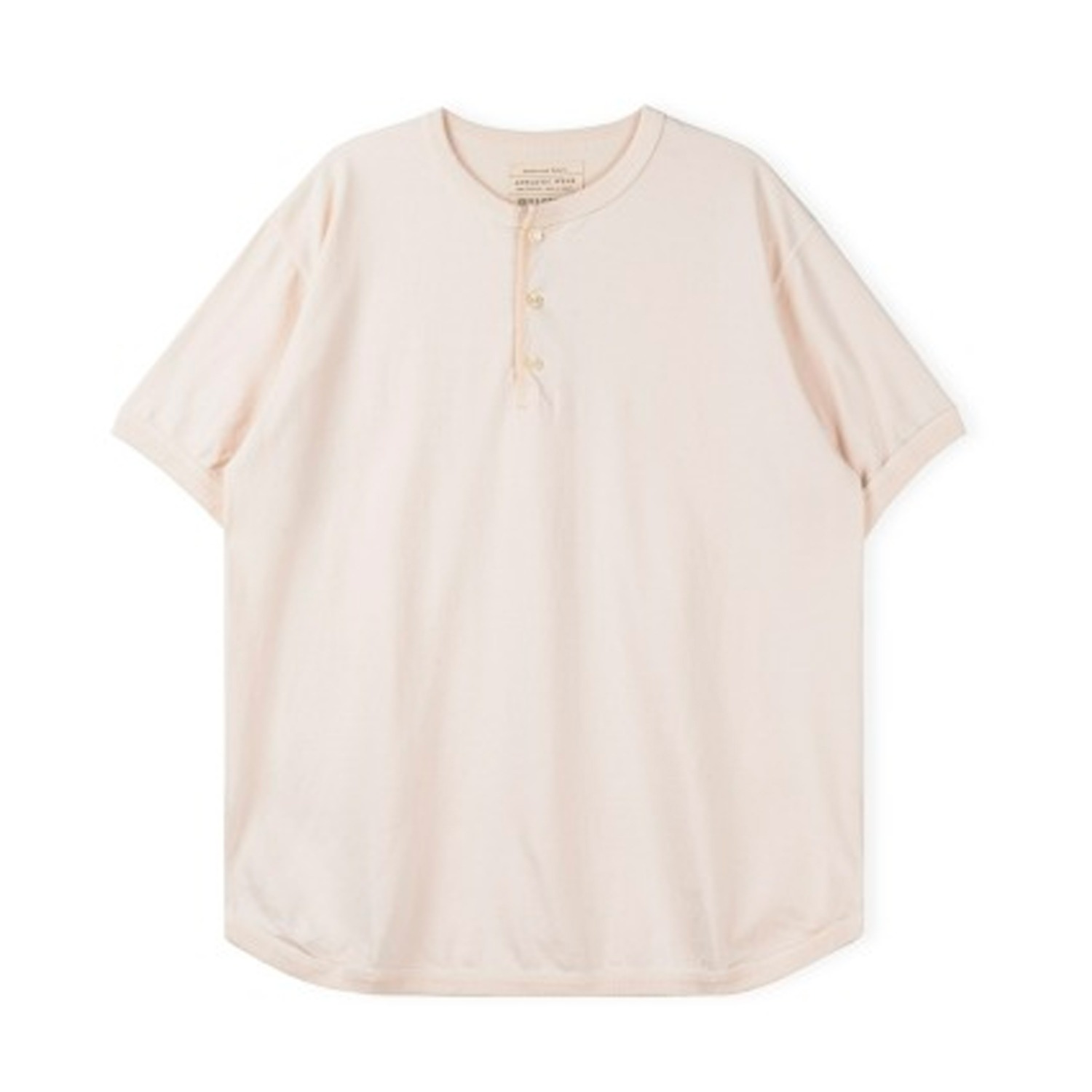 FULLCOUNT 5222H Ecru Flatseam Heavy Weight Henley