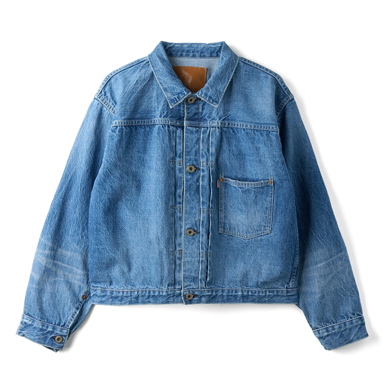 REMI RELIEF RN30389034 12oz WW2 Denim Jacket Used Blue