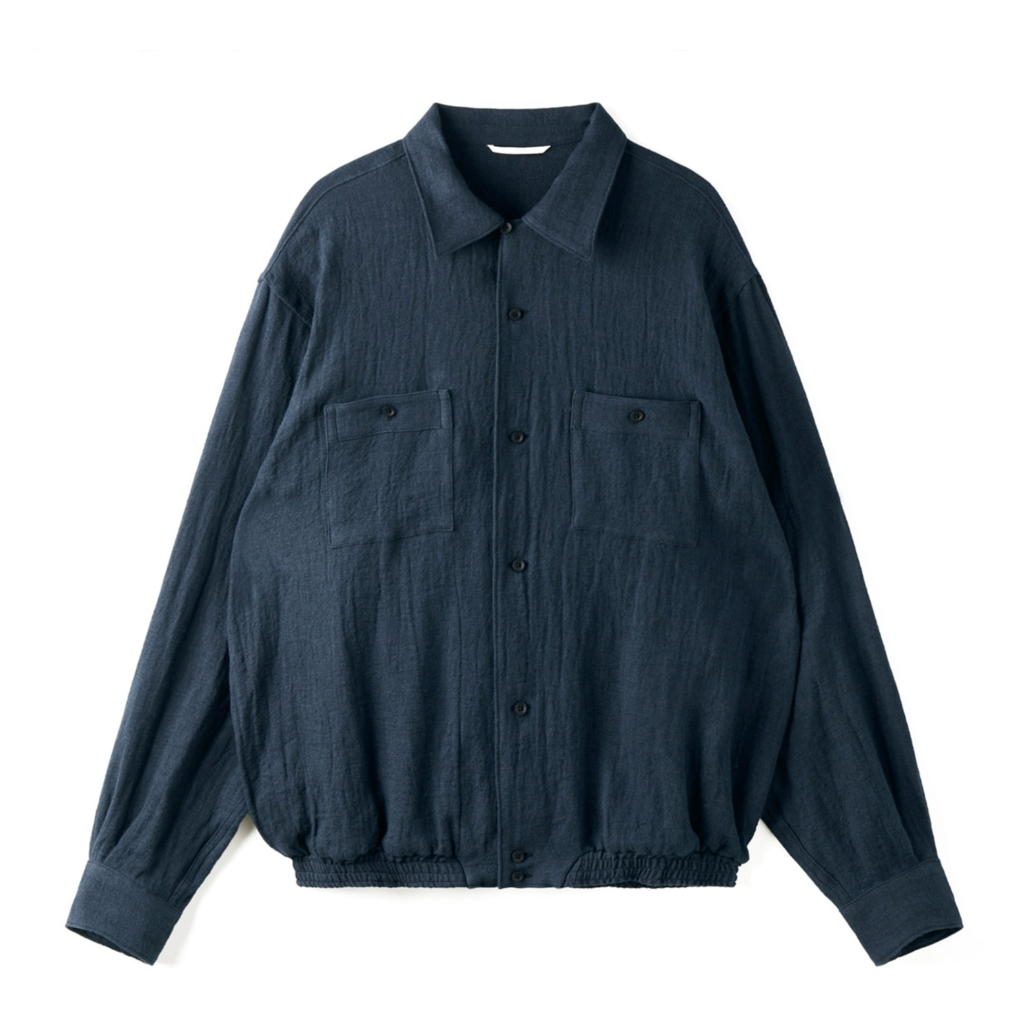 OLD JOE 261OJ-SH07 Gathered Waist Marlboro LS Shirts Nocturne