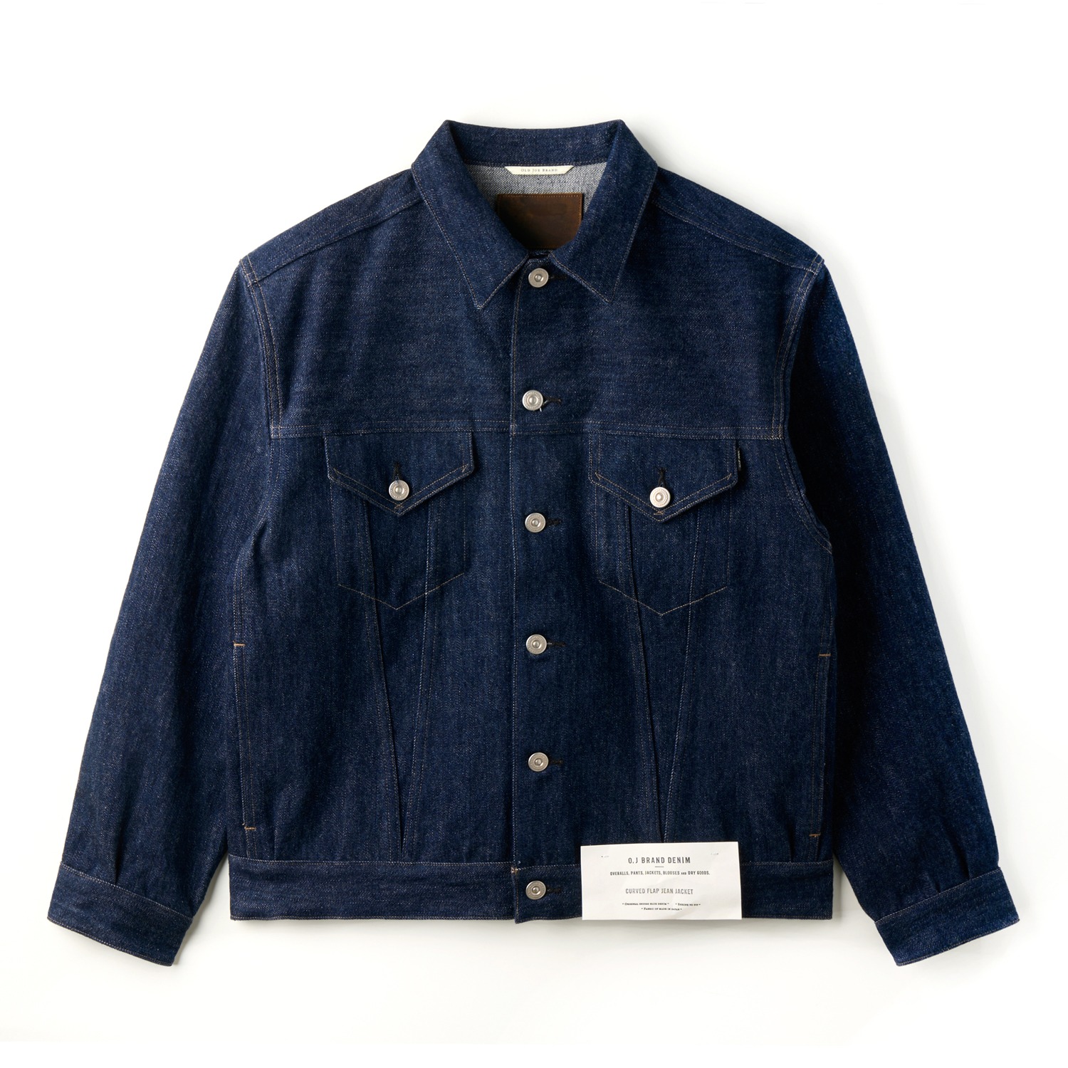 OLD JOE Curved Flap Jean Jacket (Limited Edition) French Blue
