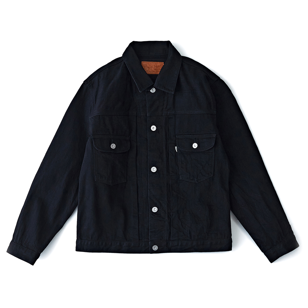 PM-300 Black Classic Jean Jacket - MODE MAN
