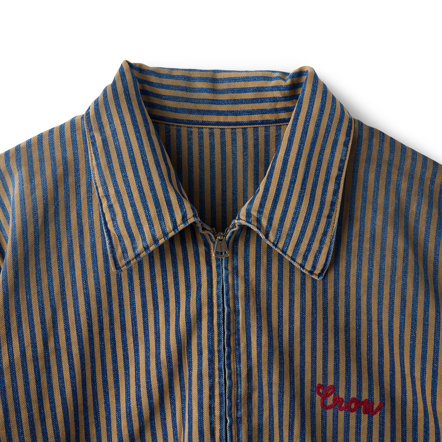 OC5101VF OLD CROW RACING - Sports Jacket Hickory Vintage