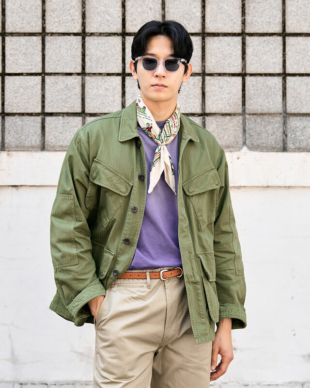 DAILY LOOK : JUNGLE JACKET [DRAKE'S] - MODE MAN