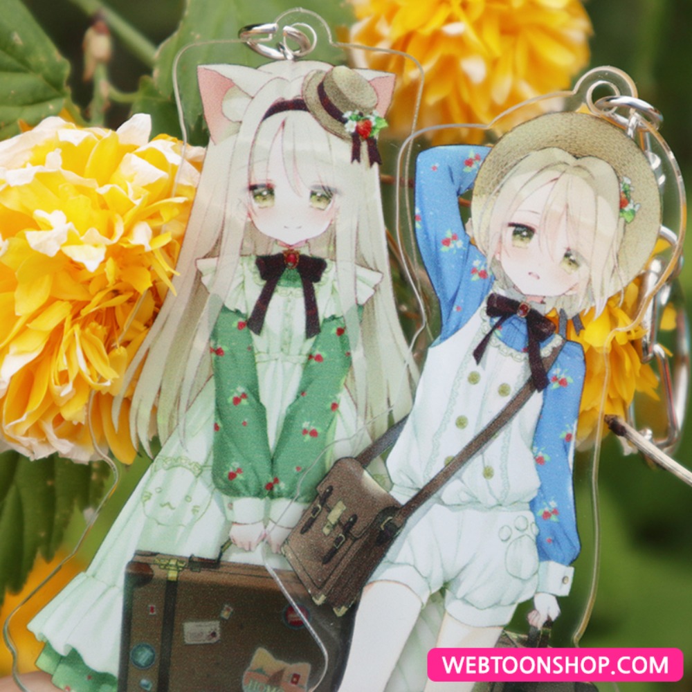 [Homo And Ursus] LD Acrylic Keyring 2-in-1 (Set)