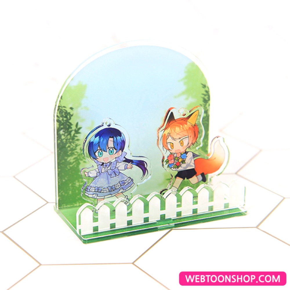 [Daughter of the Archmage]  Acrylic Plug-in Background Set (For 2 standing pieces)