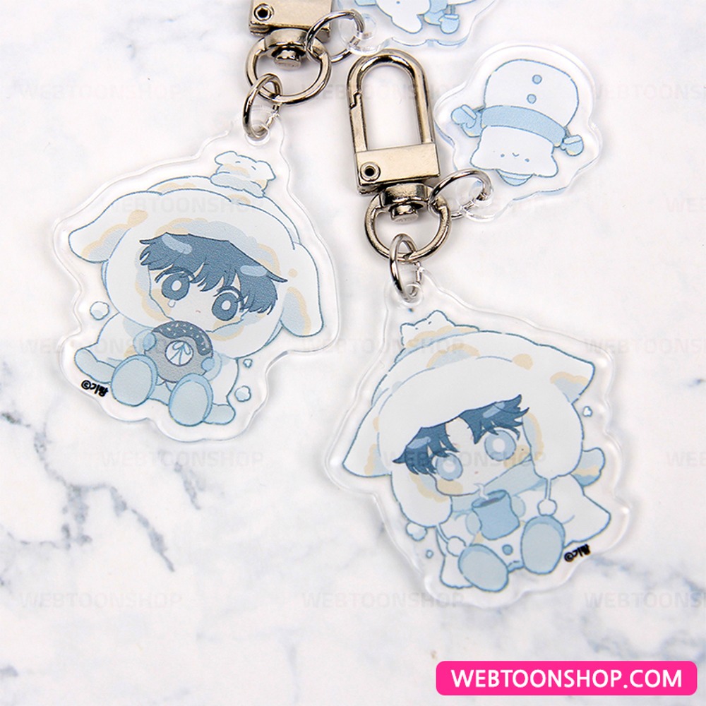 [A WORLD WITHOUT YOU] 2-Stage Acrylic Keyring Set