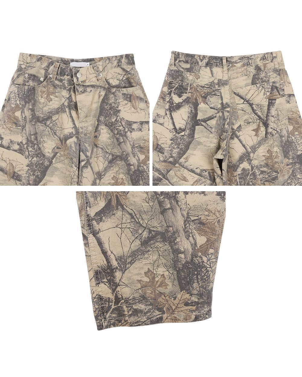 【SATIIIZ】Hento Realtree Curved Pants Hento Realtree Curved Pants - satiiiz