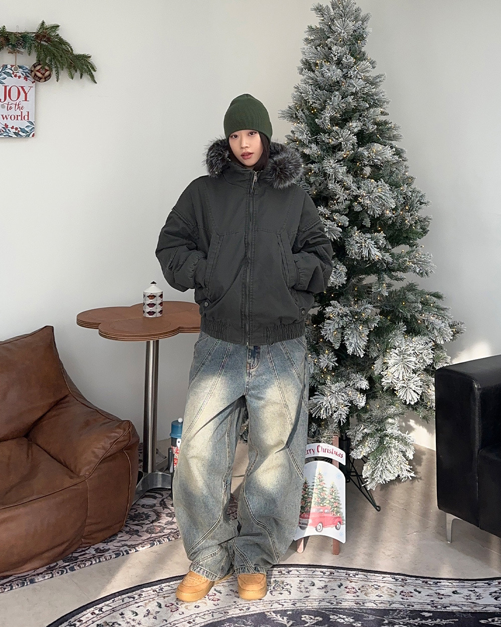 ドイフ ツイスト デニムパンツ - satiiiz