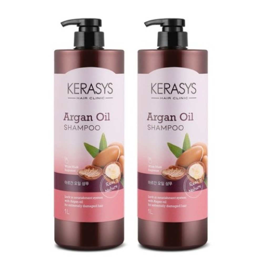 [20220708] Kerasys Argan Oil shampoo 1L x 2pcs