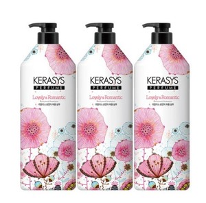 Kerasys Lovely &amp; Lomantic Perfumed Shampoo 980ml x 3pcs