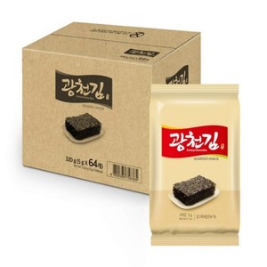 Kwangcheon Kim Seaweed Snack 5g x 64pcs