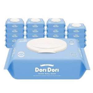 DoriDori Gentel Baby Wipes(Wet Tissue) 100sheet x 20pcs
