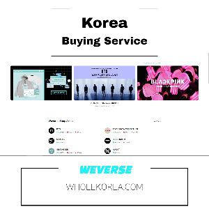 Korea Buying Service - K-pop Products (Weverseshop)