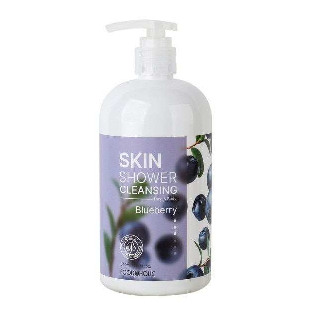 Foodaholic Skin shower Cleansing BlueBerry 500ml