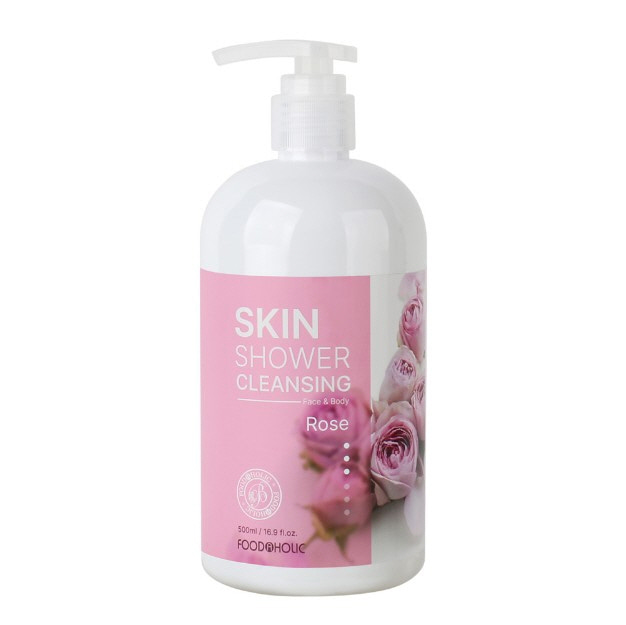 Foodaholic Skin shower Cleansing Rose 500ml