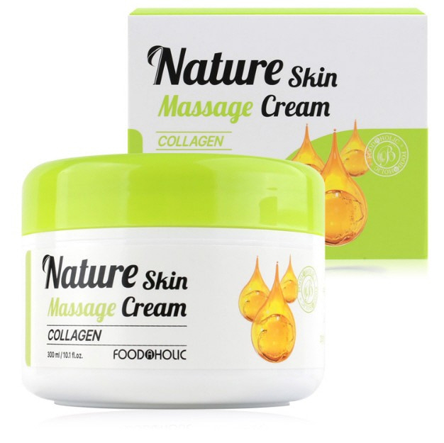 Foodaholic Nature Skin Massage Cream Collagen 300ml