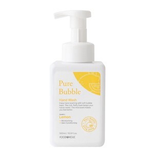 [Foodaholic] Pure Bubble Hand Wash 500ml (Lemon)