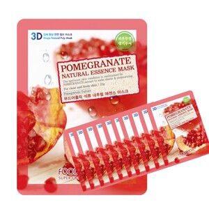 [Foodaholic] Natural Essence Mask Sheet 10pcs (Pomegranate)