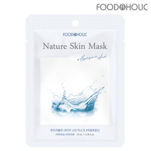 [Foodaholic] Nature Skin Mask 10pcs (Hyaluronicacid)