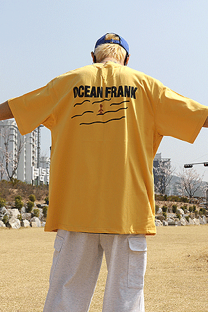 OCEAN 로스 오버핏 반팔