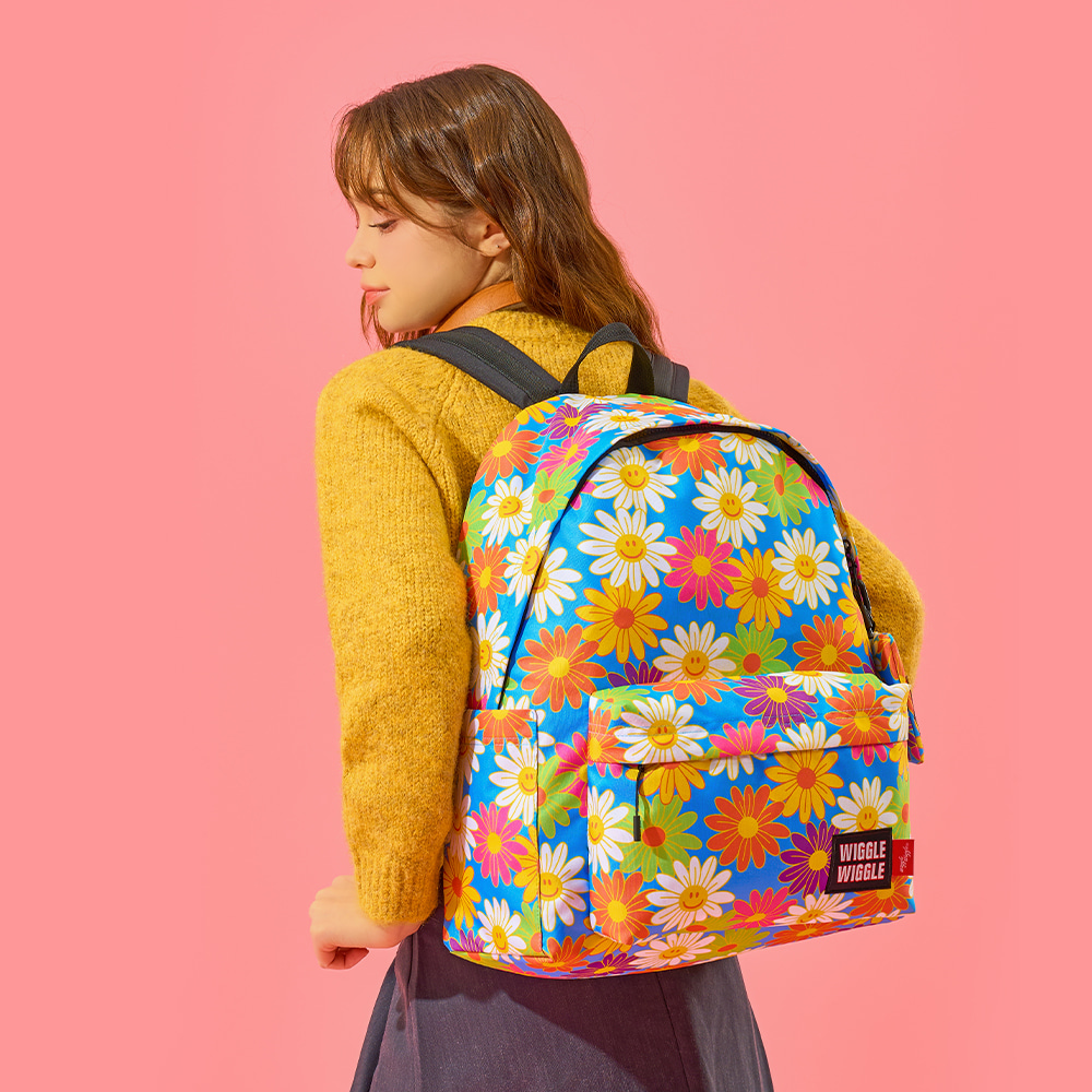 Wiggle Wiggle 大容量 パターン バックパック Vintage Purple(L) パターンバックパック - Vintage Purple(L)