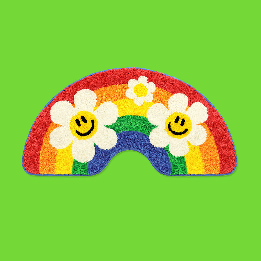 발매트 - Smile Rainbow