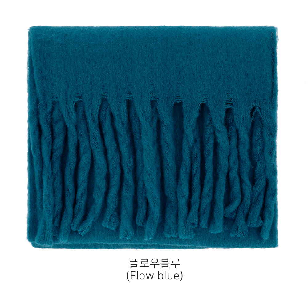 围巾 deep blue 彩色图像-S1L37