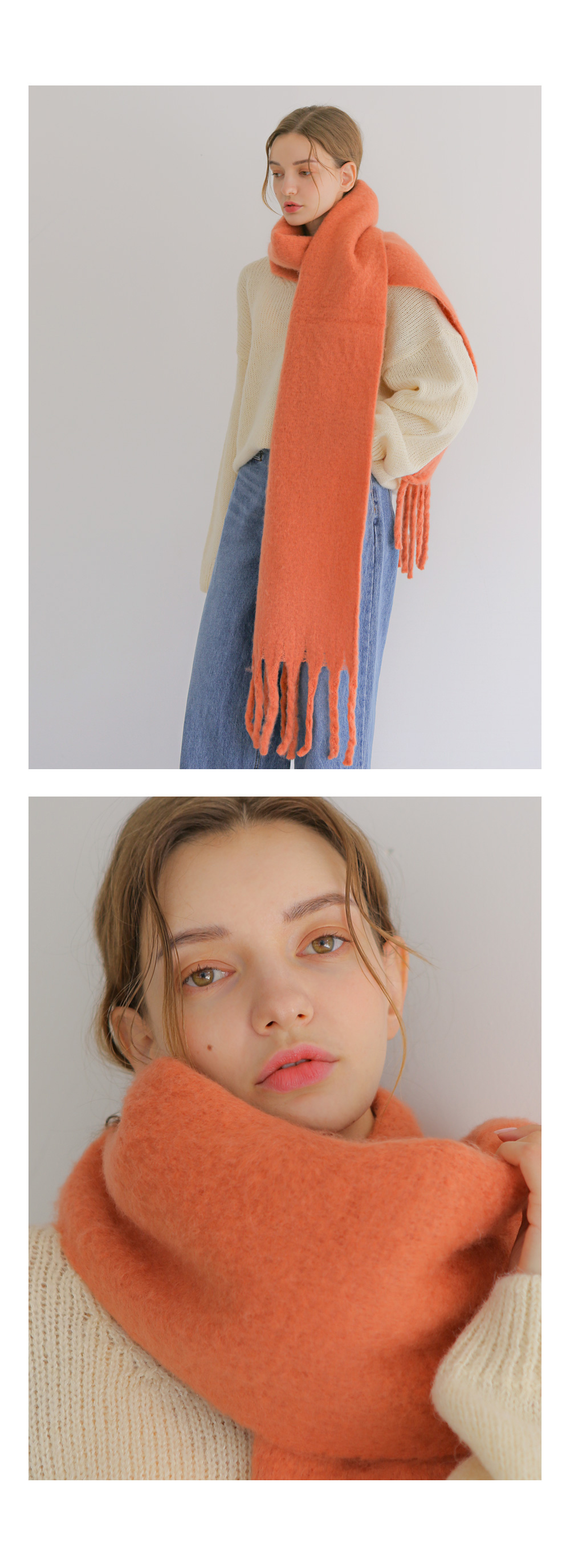 围巾 模特形象-S1L14