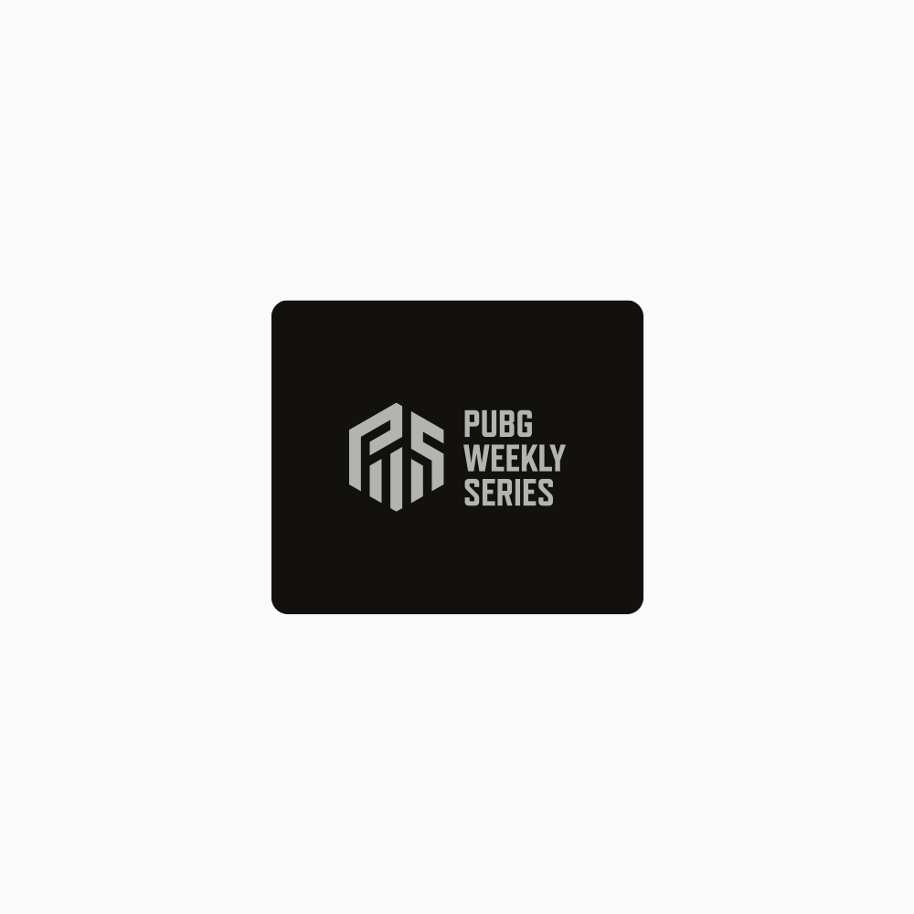 08 MOUSE PAD / 2024 PUBG WEEKLY SERIES OFFICIAL MD