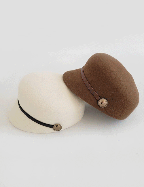 19291 条带羊毛骑士帽