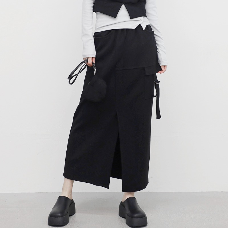 【NONCODE】Biran cargo slit skirt NONCODE】Biran cargo slit skirt