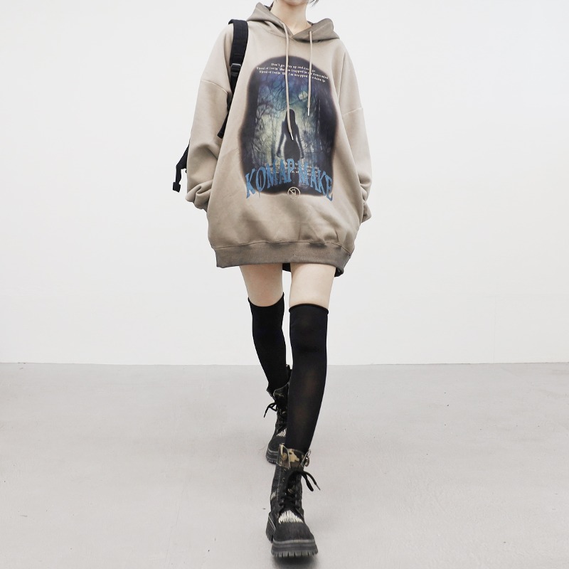 【NONCODE】(Unisex) Comep Pigment Hood Unisex) Comep Pigment Hood - 논코드