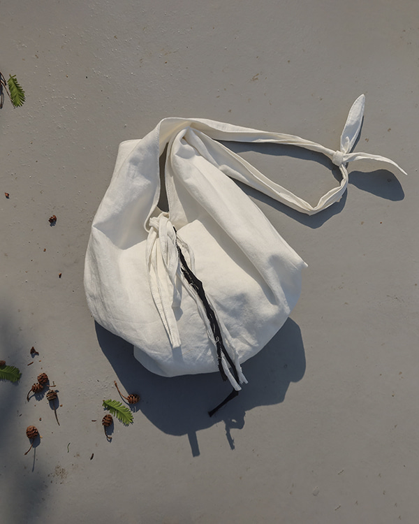 [nature] knot linen bag