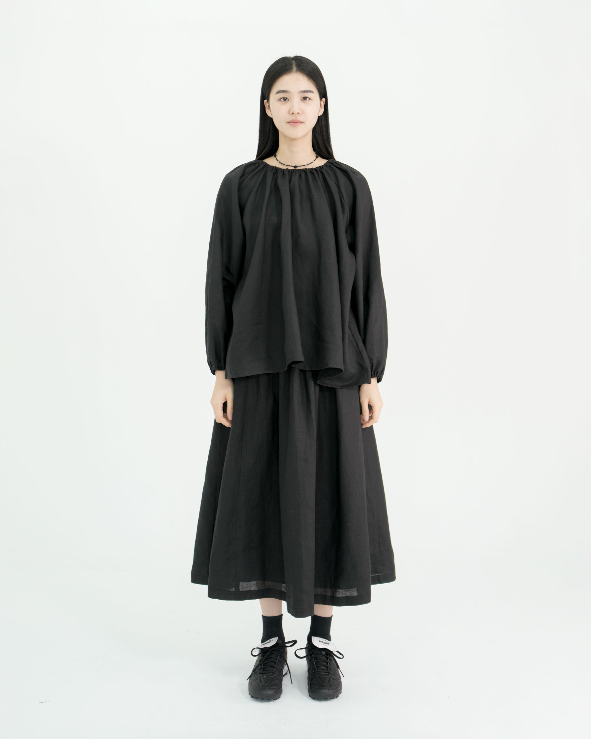 [nature] linen blouse (단독 주문 시 선발송)