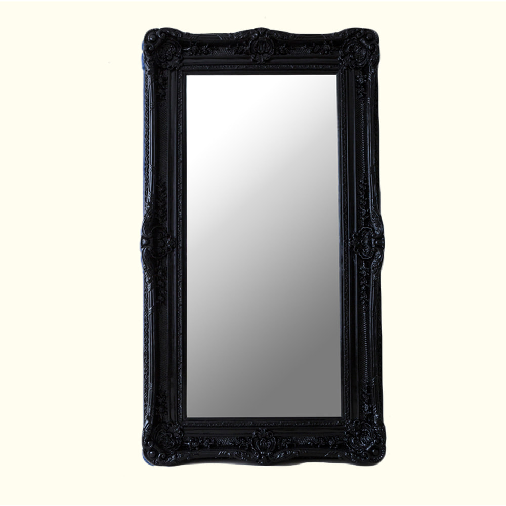 CLAIRE MIRROR - BLACK 모던 빈티지 거울