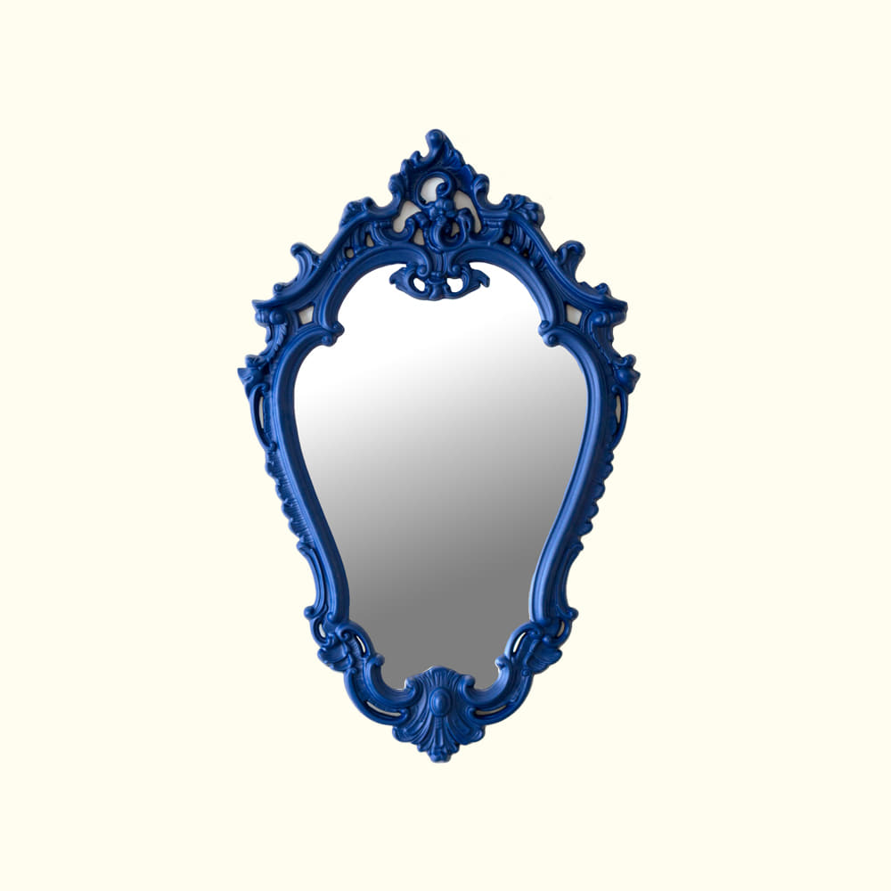 ANTIQUE MIRROR - COBALT BLUE 앤틱 빈티지 거울