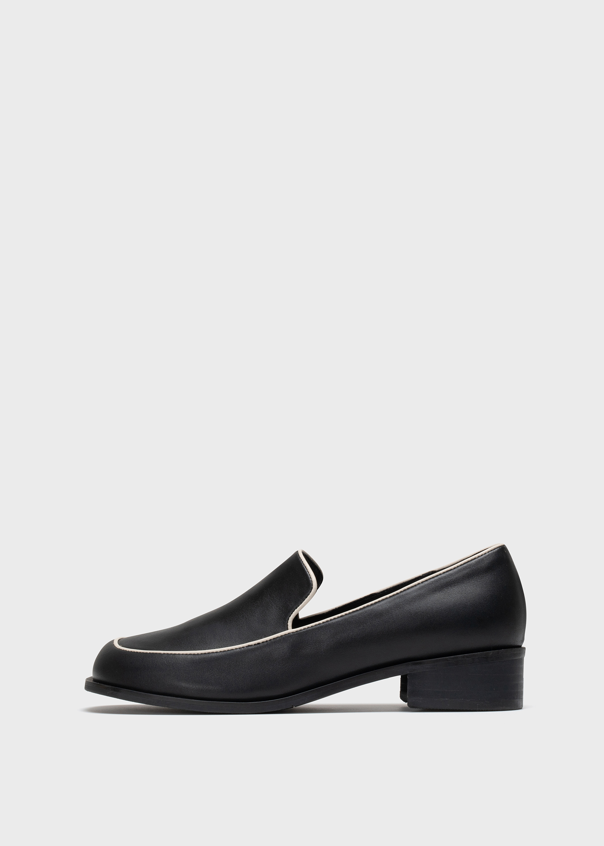 [NEW] PIPING LOAFER  [C3F01BK]