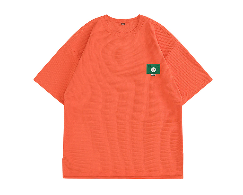 반팔 티셔츠 오렌지 색상 이미지-S1L9