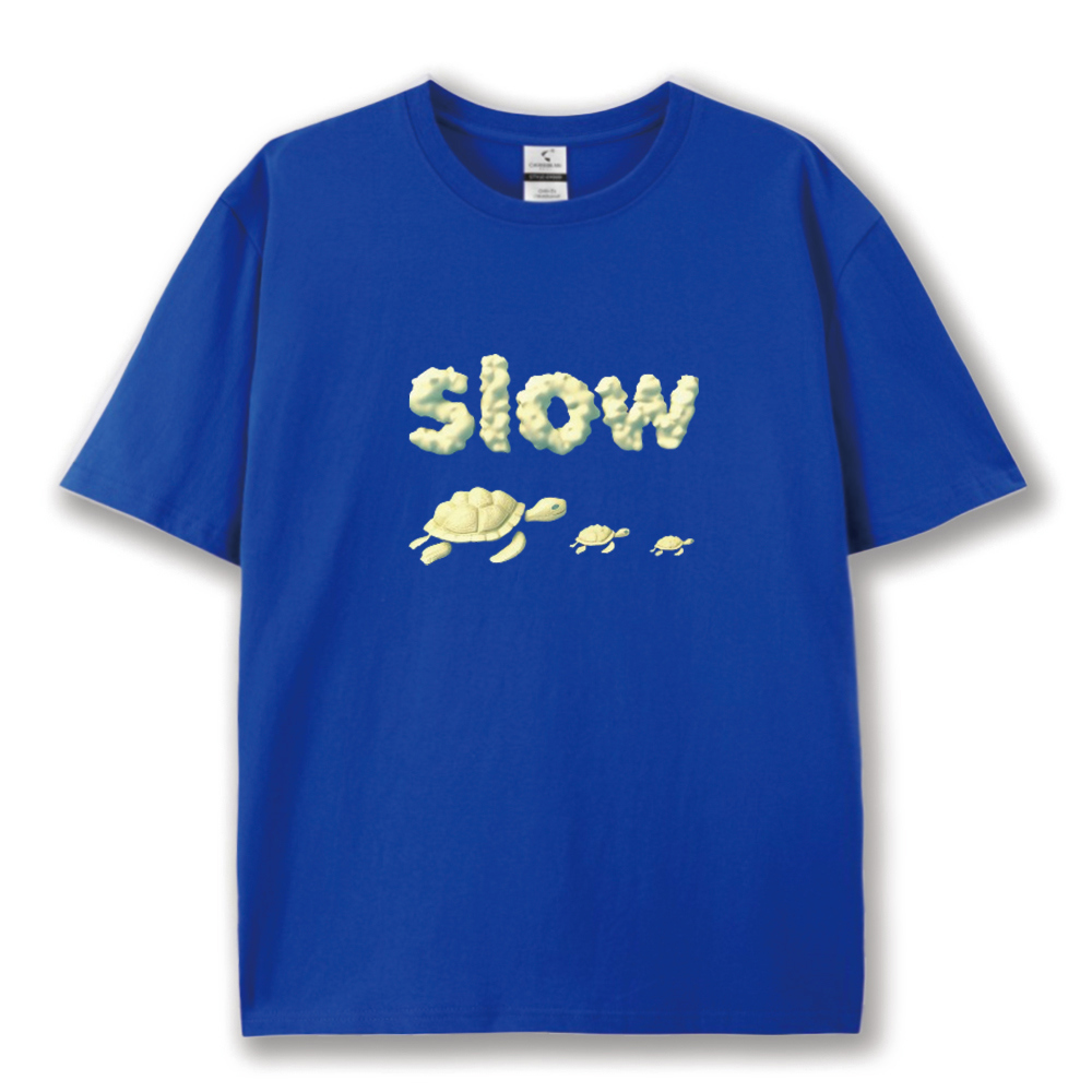 반팔 티셔츠 네이비블루 색상 이미지-S3L11