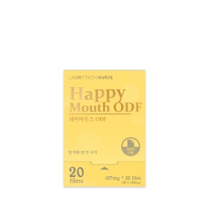 구강건조증 입냄새 제거에 탁월한 유산균 함유-해피마우스 ODF 20매