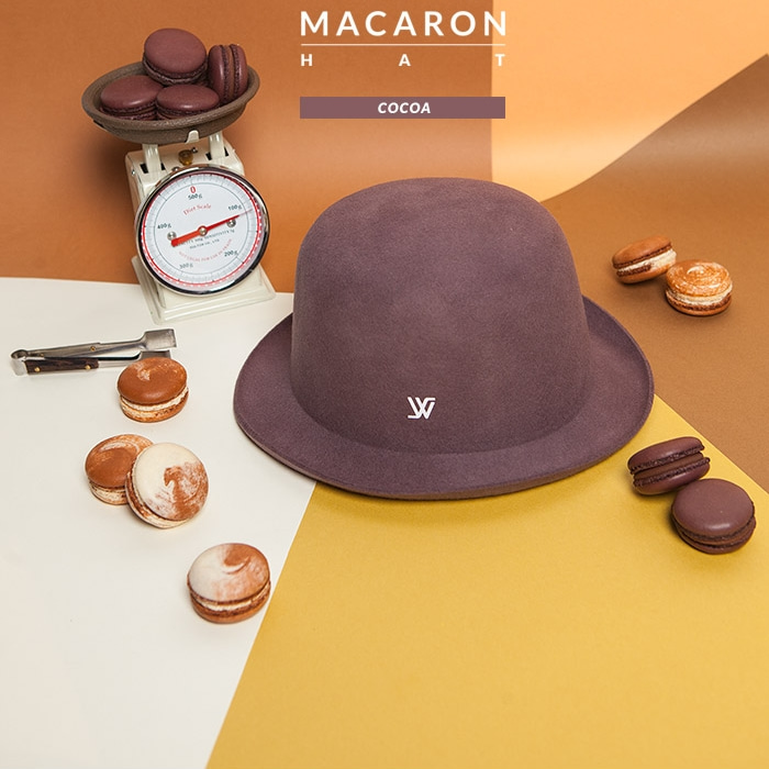 MACARON HAT Cocoa WS15-140PM02