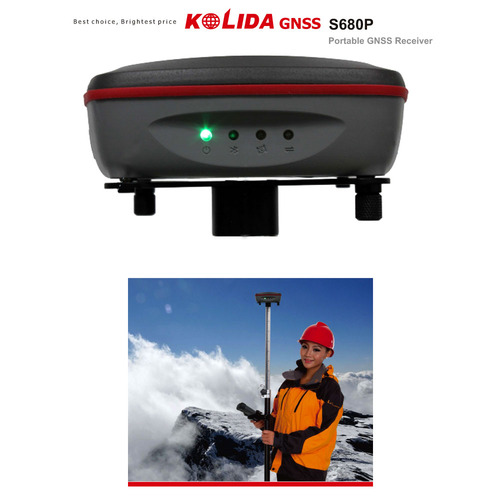 KOLIDA S680S 듀얼 주파수 GNSS 수신기/ 센티미터 레벨 정확도/지형측정 엔지니어링 해양부분 등에 응용/ 다양한 방법으로 VRS 데이터 수집