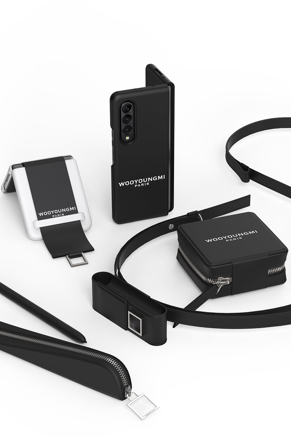 ✨新品未開封✨　SAM'U 3点セット au、防水とおサイフケータイ (R) 搭載の折りたたみスマートフォン