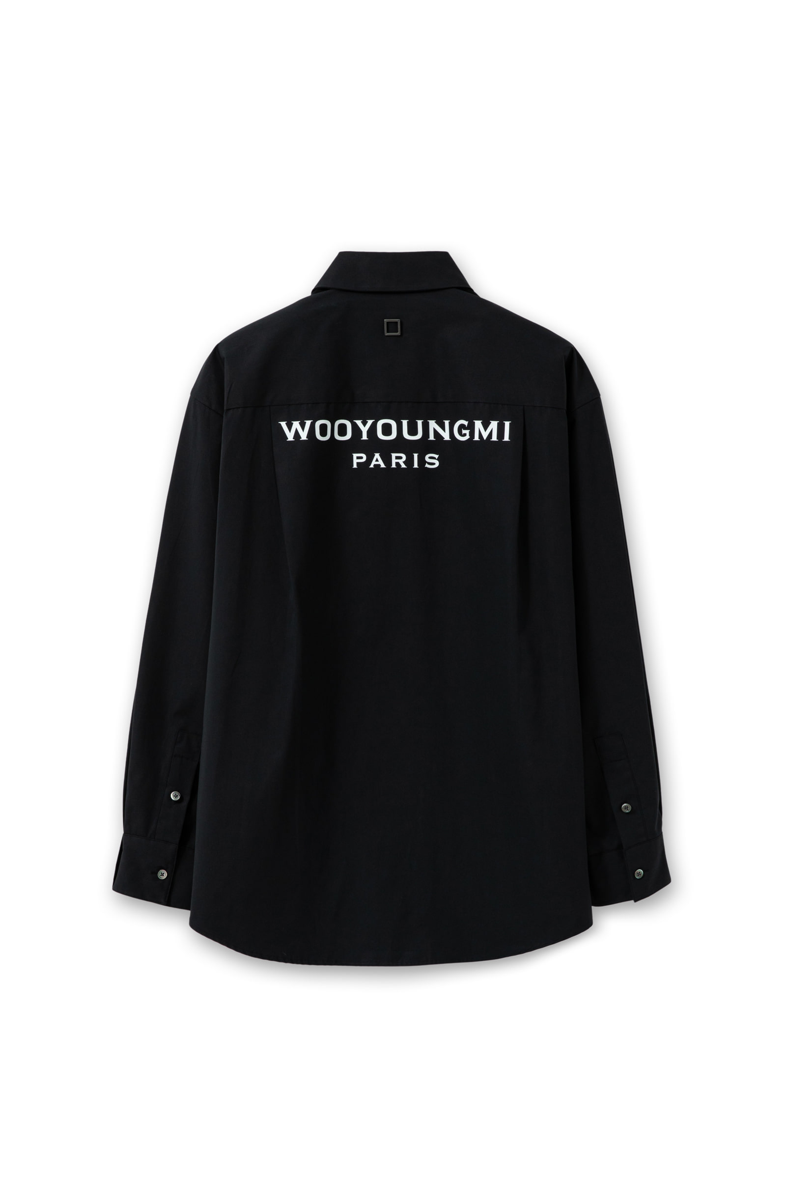 Wooyoungmi ビックロゴ 半袖 シャツ48 - トップス Wooyoungmi ビックロゴ 半袖 シャツ48 - トップス