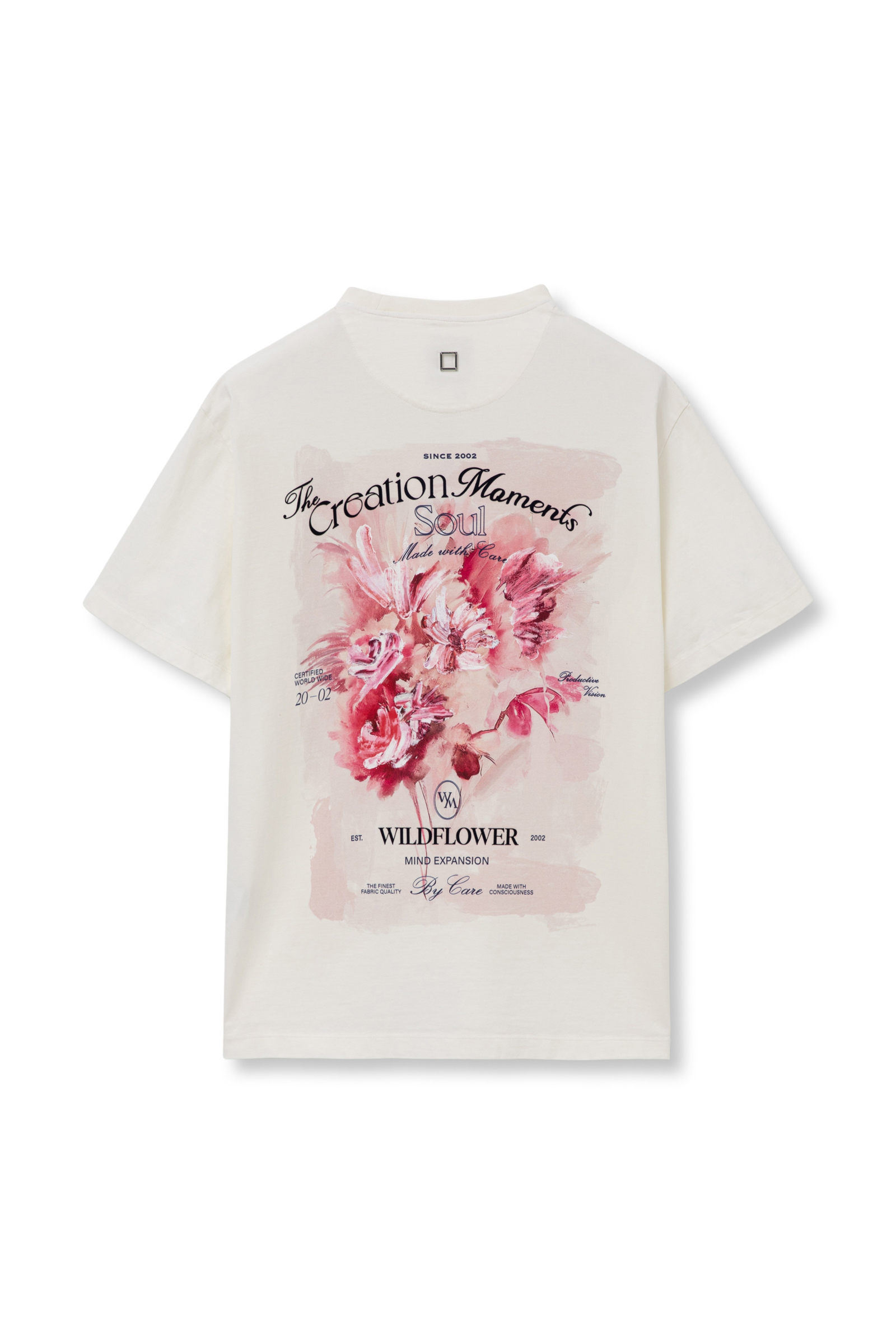 【関税込み】WOOYOUNGMI ホワイト Flower Back ロゴ 長袖Tシャツ Wooyoungmi White Flower Back Logo Long Sleeve T-shirt In
