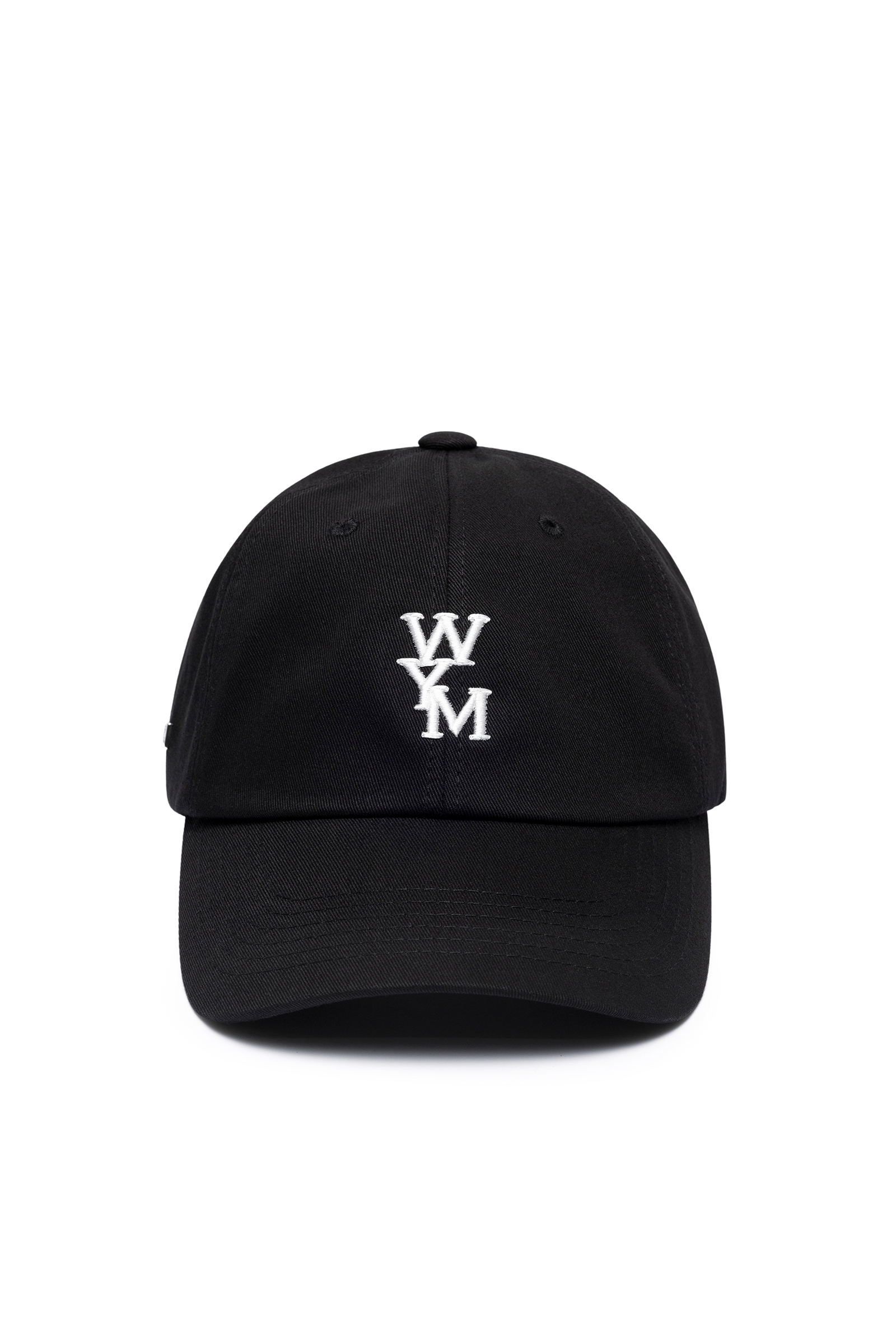ハット Wooyoungmi Logo Ball Cap Black - 24SS NEW WOOYOUNGMI PARIS Silicone logo Ball Cap W243AC52664B