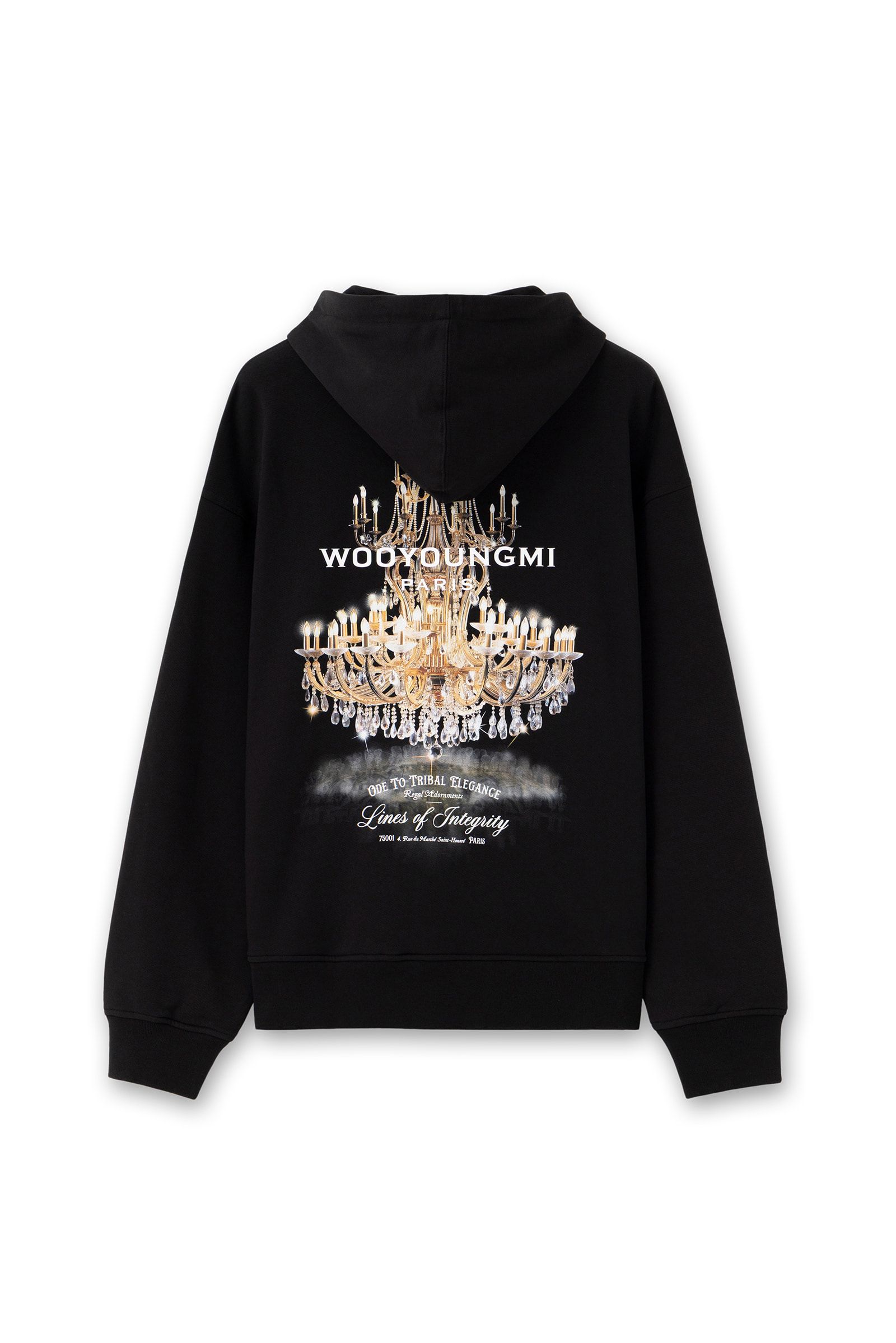 WOOYOUNGMI 24AW フラワープリント パーカー WOOYOUNGMI フラワープリント パーカー